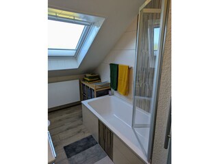 Badezimmer Ferienwohnung am Maarberg in Ulmen