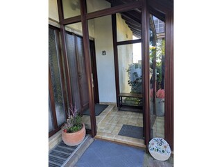 Eingang Ferienwohnung am Maarberg in Ulmen