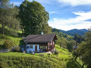 Außenansicht Terrasse und Veranda