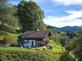 Außenansicht Terrasse und Veranda