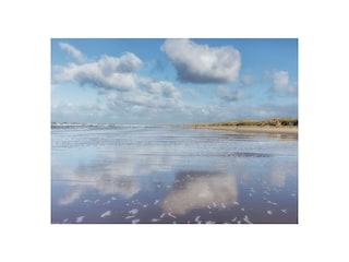 Strand im Winter in Julianadorp