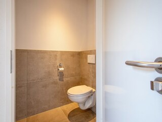 separate Toilette Obergeschoss