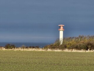 Blick zum Leuchtturm