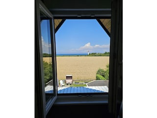 Blick aus dem oberen Schlafzimmer