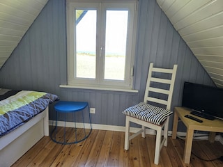 Schlafzimmer oben zur Nordseite