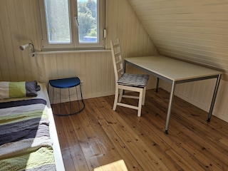 Schlafzimmer oben Südseite
