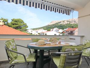 Two bedroom apartment with terrace Baška, Krk A-18778-c