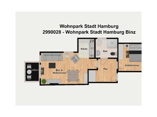 Apartamento de vacaciones Binz Plano de planta 37