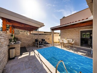 Maison de vacances Privlaka Enregistrement extérieur 3