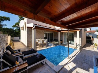 Maison de vacances Privlaka Enregistrement extérieur 5