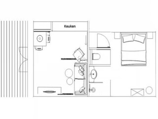 Apartment Zoutelande Floor Plan 39