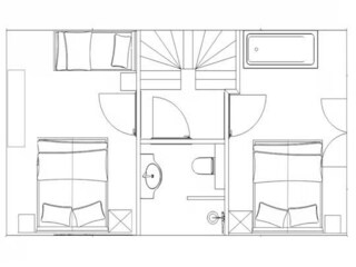 Appartement Zoutelande Plan d'étage 29