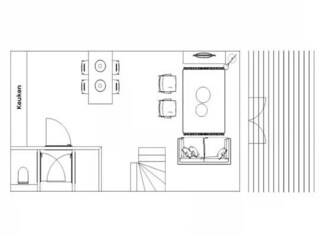 Apartamento Zoutelande Plano de planta 26