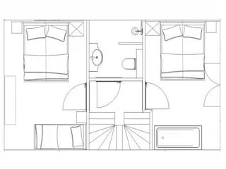 Apartment Zoutelande Floor Plan 27