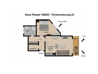 Appartamento per vacanze Wangerooge  30