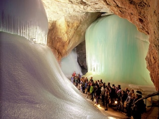 Fantastische Eisskulpturen, Eisriesenwelt Werfen