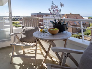 Balkon nach Westen