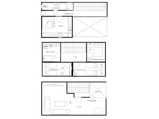 Grundriss - nicht maßstabsgetreu!