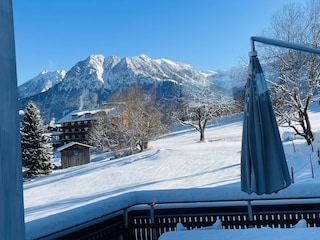 Aussicht von der Terrasse aus - Ostseite