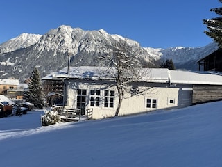 Aussenansicht des Hauses