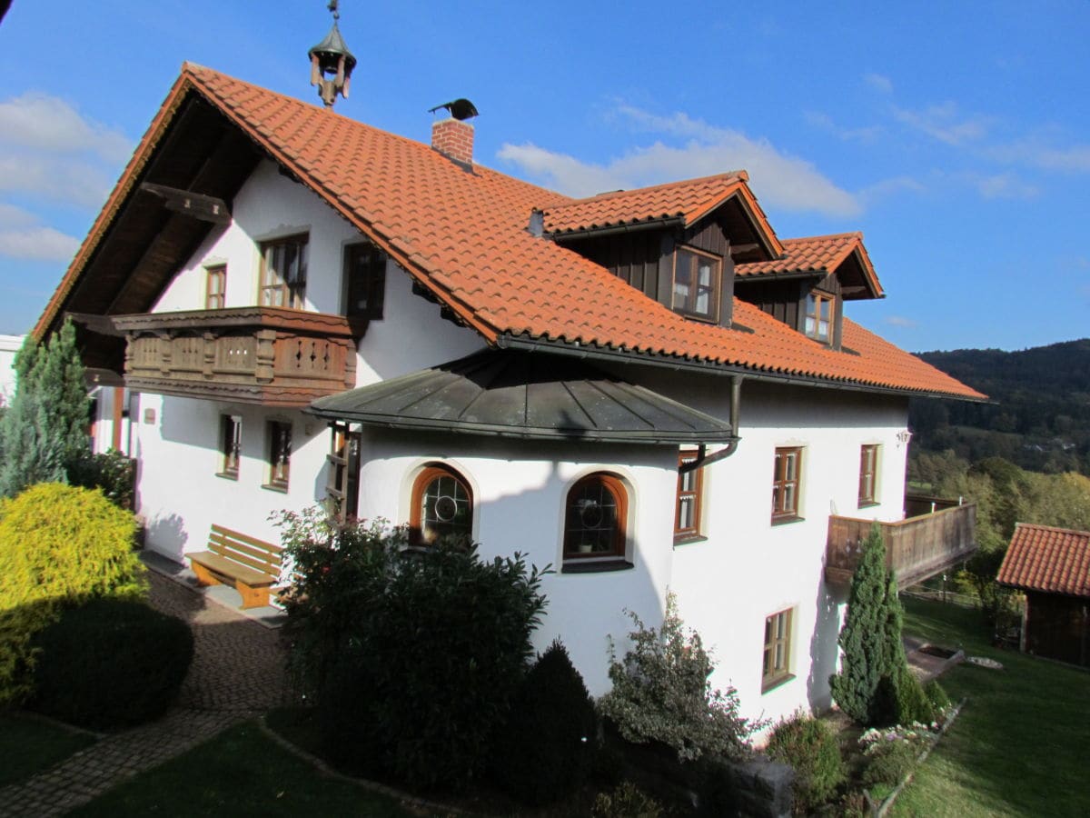 Das  Landhaus Sonnenschein von der Seite