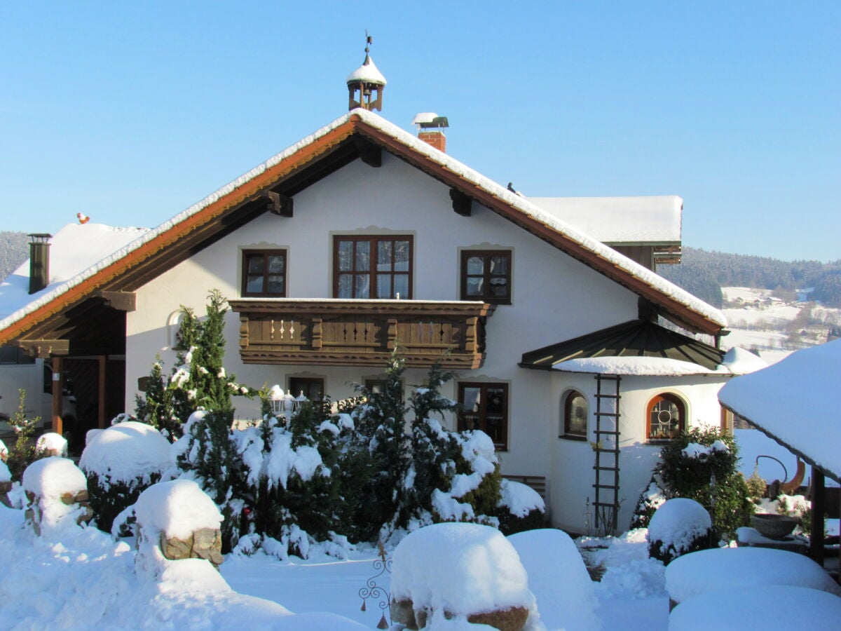 Das Landhaus im Winter