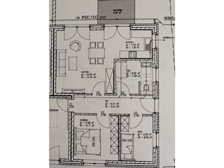 Der Grundriss des Ferienhauses Abendrot