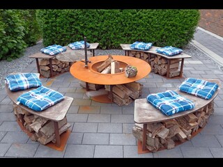 Grillmöglichkeit und Lagerfeuerstelle