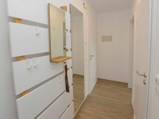 Flur mit Garderobe