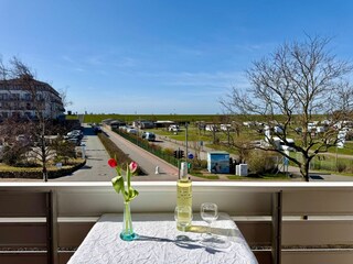 Balkon mit Ausblick
