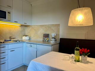 Essplatz und Küchenzeile