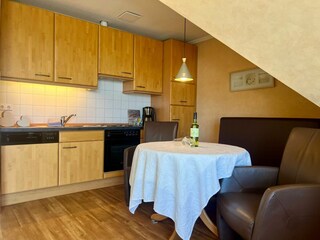 Essplatz und Küchenzeile