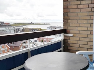 Meerblick vom Balkon