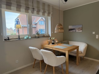 auch beim Essen gemütlich zusammen sitzen