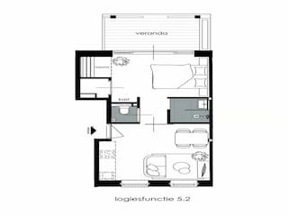 Apartment Zoutelande Floor Plan 15