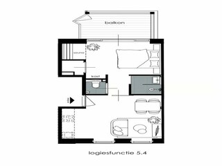Apartment Zoutelande Floor Plan 21
