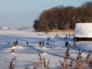 Der zugefrorene Bischofssee