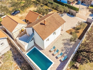Ferienhaus Škabrnja Umgebung 26