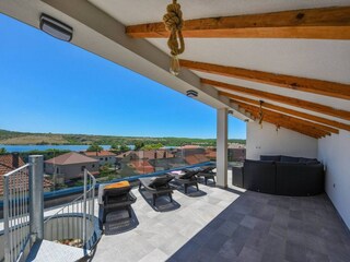 Maison de vacances Posedarje Enregistrement extérieur 6