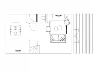 Apartamento Zoutelande Plano de planta 27