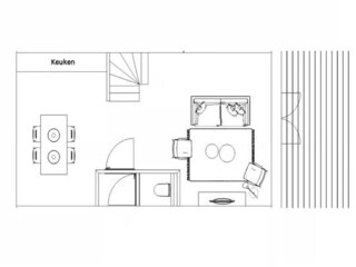 Appartement Zoutelande Grondplan 24