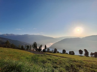 Blick nach Sachsenburg