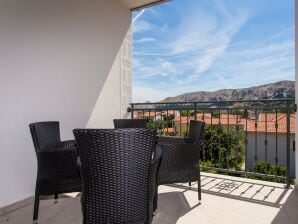 Two bedroom apartment with terrace Baška, Krk A-18808-d
