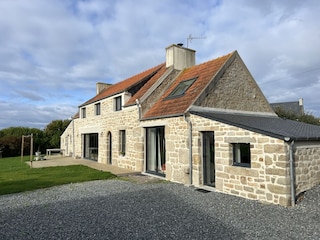 die große Terrasse vor Ihrem Ferienhaus