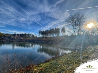 Teich nahe der Wohnung
