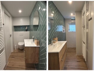 Beautiful, modern, newly renovated bathroom