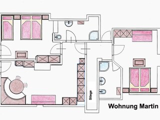 Vakantieappartement Brixen Grondplan 21