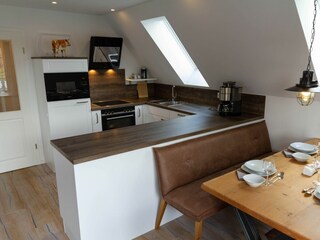 Übergang offene Küche Essbereich