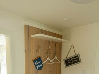 Flur mit Garderobe