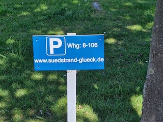 Parkplatz für Ihr Auto